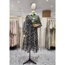 써스데이아일랜드 페이즐리 쉬폰 원피스(T226AOP543W)(2249955)