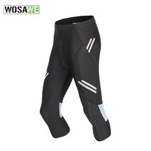 남성 여름 MTB 라이딩 자전거 7부 반바지 사이클 팬츠 쫄바지 산악