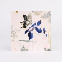 엽서 분홍꽃과 나비 인테리어 그림 감성 영화 빈티지 귀여운 캘리그라피 엽서북 편지 다꾸 다이어리 소품 용품