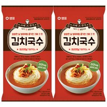 샘표 김치국수, 101g, 2개