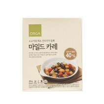 ORGA 가정식 마일드카레 300g (150gx2봉) 별식 술안주 간편식 캠핑 혼밥 자취 튀김, 21개