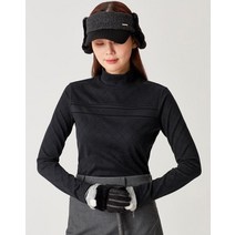 헤지스골프 여성용 헤리아토 다이아 기모 하이넥 이너 HWTS1D751