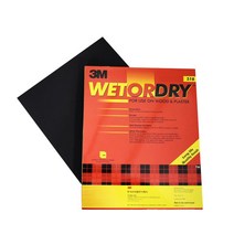 3M 518 물 페파 사포 사각 방수 건습식 목재 목공 플라스틱 샌딩 페이퍼 마무리, 3M 518페파 60방 (100매입)