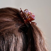 [장폴클라리쎄] 비즈 거미 집게핀-M LFSA0126