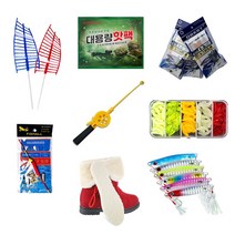견지대 얼음 빙어 송어 산천어 릴 웜 낚시대 채비, 5낚시용품-메탈지그