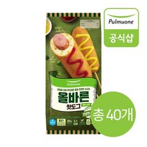 올바른핫도그 75g 40개 4개입X10봉, 없음