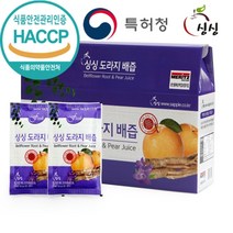 싱싱 국내산 유기농 100% 배도라지 도라지배즙 100ml 30포, 30개입 100ml