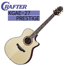 크래프터 어쿠스틱 통기타 KGAE-27 PRESTIGE / 국산 EQ픽업장착 탑솔리드