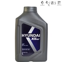 오일마트 현대 엑스티어 XTEER 2T 2행정 1리터 오토바이 엔진오일, 현대 XTeer 2T