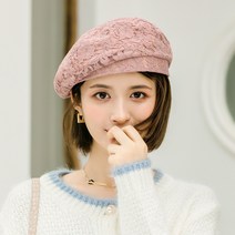 봄 여름 레이스 영국 패션 모자 베레모 여성 일본ST