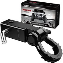 Nilight 걸쇠 히치 수신기 2인치 45000 LBs 파괴 강도 3/4