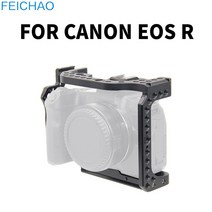 EOSR 카메라 케이지 비디오 필름 영화 리그 안정기 홀더 캐논 EOS R 풀 프레임 ILDC L 플레이트 브래킷 삼, 01 Full Cage Rig