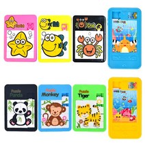 슬라이딩 퍼즐 치매 예방 미니 슬라이드 맞추기 게임 노인 어르신 놀이 효도 교구 다이소, 3-3. 바닷속 퍼즐게임2/ 고래