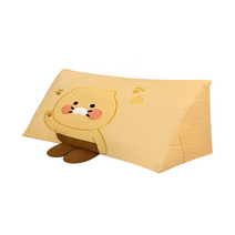 카카오 프렌즈 춘식이 와이드 삼각 쿠션 소파 쿠션 침대 등쿠션