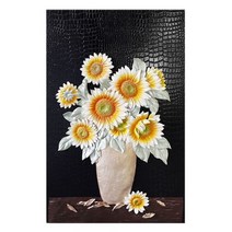 꽃과화병부조액자 C