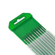 10 x TIG 텅스텐 전극 10 16 24 30 32 40mm 순수 텅스텐 WP 녹색 제조 공급, 07 4mm, 02 175mm