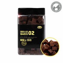 [펫파라다이스][데이스포] 헬씨트릿 황태시리즈 400g 600g 대용량 큐브져키 영양제, 1개, 황태x오리400g