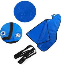 호환 트레일러 승용차 캠핑카 견인 장치 고리 Rv 캐러밴 히치 커버 pvc 방수 안티 uv 방진 히치 커플 링 잠금 커버, 푸른