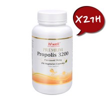 하이웰 프리미엄 프로폴리스 3200mg 250베지캡슐 X2