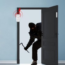 보안 침입방지 창문 도난 도어 경보기 FO11283, 3개