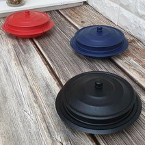 재떨이 재털이 가마솥 휴지통, 블랙