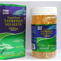 코스타 타스마니안 스쿠알렌 스쿠알랜 1000mg 365캡슐 (호주) COSTAR Super fined Tasmanian Squalene, 수량