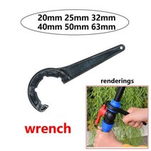 202532405063mm PVC PE 튜브 탭 티 워터 스플리터 12 34 1 