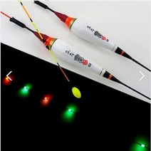 낚시카페 이화요수찌 천리안 야신3 (5점등) 전자찌 민물낚시찌 민물찌 낚시찌, 녹색, 83cm(약5.8g)