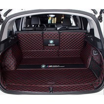 보리수 BMW X1 풀커버 트렁크매트+휴대용먼지제거기, 블랙풀커버 매트