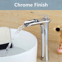 수전손잡이 욕실 싱크대 모던 1 싱글 핸들 세면대 믹서 상업용 데크 마운트, 25.1001H-C - G9/16