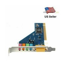 Unbranded/Generic PCI 사운드 카드 4채널 3D 오디오 스테레오 101833