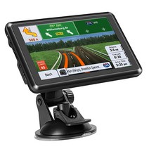 자동차 용 GPS 네비게이션 5 인치 터치 스크린 고해상도 맵 운전 경고 위성, 한개옵션0