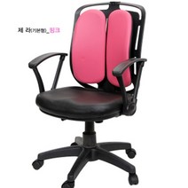 듀얼등받이 책상의자 편한 컴퓨터책상의자 개발자 학생, 그린