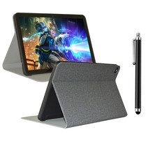 태클라스트 T40 PRO 전용 플립 거치대 케이스 + 터치펜, GREY