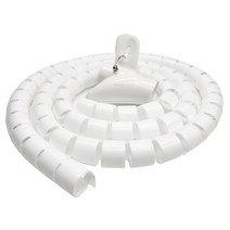 전선정리 매직케이블 컴퓨터 책상 반려동물 전선보호 10~40mm 2미터, 화이트(20mm), 1개