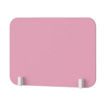 사무용파티션 책상파티션 탁상용 파티션 보드 계산대 수조 사무실 책상용, 02 Pink