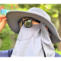 등산 낚시 모자 등산모 캠핑용 창모자 햇빛가리개 정글 자외선차단 햇빛차단 사파리 챙, 벙거지모자(남여공용)_네이비