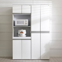 [★2만원 추가할인중!]장인가구 쉐프 LPM 주방수납장세트(렌지대+수납장), 화이트