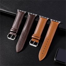 [시스터즈] 고급스러운 가죽 스트랩 모던 댄디스타일, 08. 레드네이비/38 40 41mm