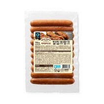 청정원 캠핑음식 리치부어스트 칼집 프랑크 소세지 아이들간식 750g 야채볶음 어린이반찬 간단한요리 간편식, 34개