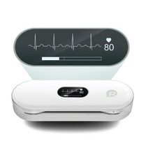 심박수 측정기 심전도 ECG 기계 심장 박동수 체크기, 화면없음