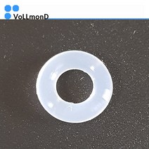 실리콘오링/P5/5파이/4.8x1.9/투명/와셔/10개