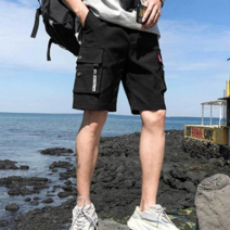 오너클랜 남자 반바지 건빵 카고 바지 여름 여행 캐주얼 패션