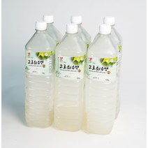 [신선포장] 지리산 고로쇠 수액 물﻿, 6개, 1.5L