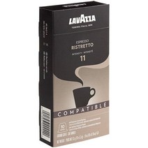 Lavazza 라바짜 리스트레또 네스프레소 오리지널 머신 호환 10캡슐 12팩