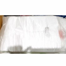 비닐 봉투 유백 21x27Cm 200매 x20개 봉지 일회용, 1개