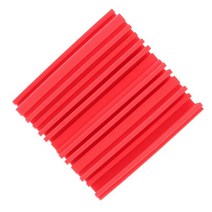 방음스펀지 차음재 계란판 흡음제 흡음보드 스튜디오 음향 폼 패널 흡음 KTV 소음 흡수 타일 웨지 방음 벽, 01 빨간, 01 빨간