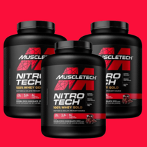 머슬텍 니트로테크 분리 유청 단백질 2.28kg 리치 초콜릿 포타슘 MuscleTech, 옵션1