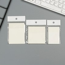 반투명 포스트 책밑줄 필름 메모지 50매 1세트 대형