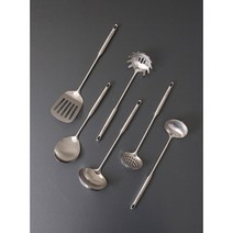 에크렌(Ecrins) 통스텐 키친툴 조리도구 국자 뒤집개 요리스푼 건지기 6type, 국자(중)